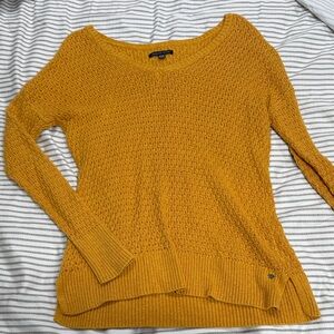 American Eagle Outfitters Golden Knit Sweater